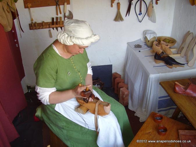 ANA at work at a historical craft demonstration